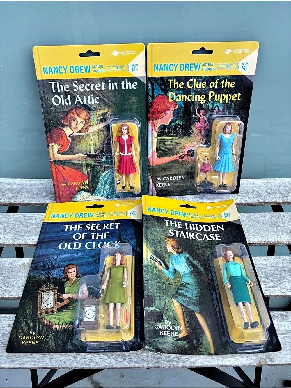 Nancy Drew Mystery Stories Collection Doll Collection 4-Piece Set Like New